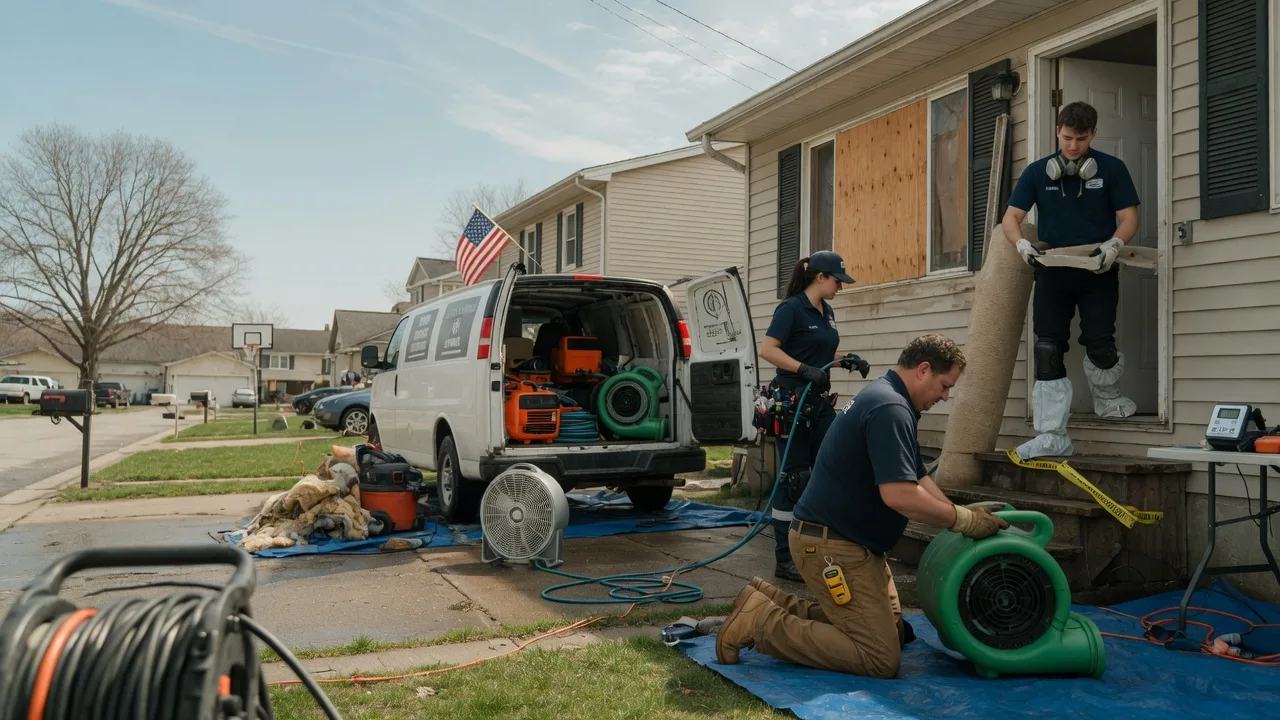Water Damage Restoration in Coats, NC near me